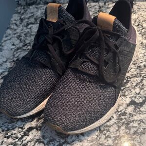 New Balance Black and White Athletic Shoes